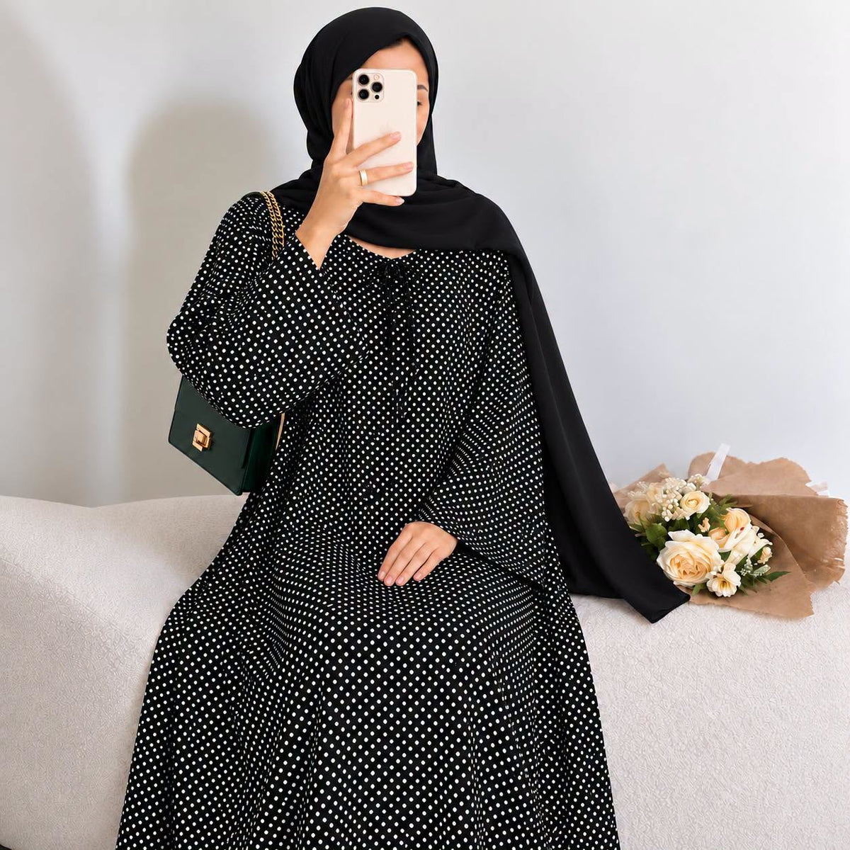 MEHRA ABAYA WITH SHAWL