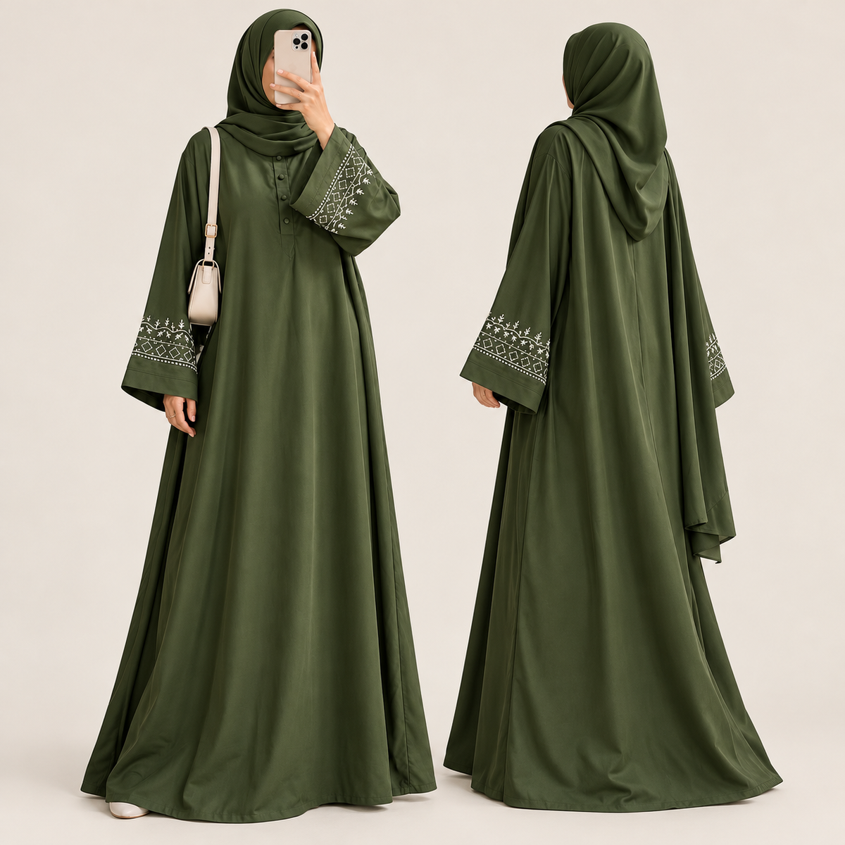 RENYA ABAYA WITH SHAWL